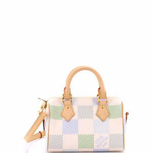 Louis Vuitton 20 Speedy Bandouliere Bag Limited Edition Damierlicious Giant